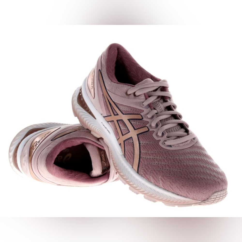 ASICS Women's Gel-Nimbus Sneakers - Pink and Tan Sz11